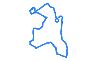 Route shape for Route 6 at Liverpool (Upton) DTC