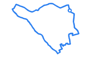 Route shape for Route 8 at Liverpool (Upton) DTC