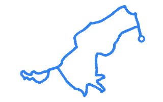 Route shape for Route 12 at Liverpool (Upton) DTC