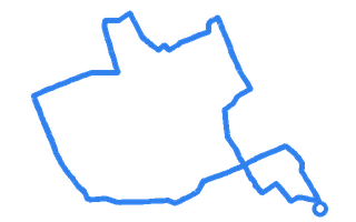 Route shape for Route 5 at Liverpool (Wallasey) DTC