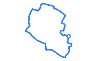 Route shape for Route 1 at Liverpool (Widnes) DTC