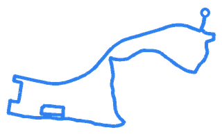 Route shape for Route 6 at Liverpool (Widnes) DTC