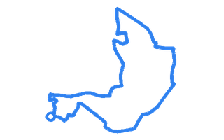Route shape for Route 9 at Liverpool (Widnes) DTC