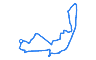 Route shape for Route 18 (NEW) at Liverpool (Widnes) DTC