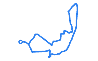 Route shape for Route 19 (NEW) at Liverpool (Widnes) DTC