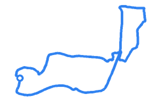 Route shape for Route 21 (NEW) at Liverpool (Widnes) DTC