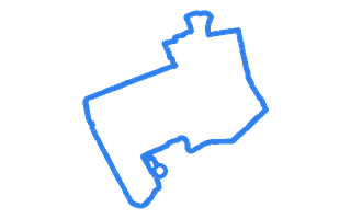 Route shape for Route 3 at Livingston DTC
