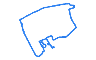 Route shape for Route 7 at Livingston DTC