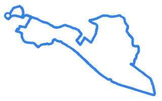 Route shape for Route 13 at Llanelli DTC