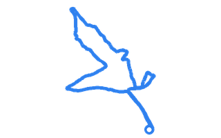 Route shape for Route 4 at Llantrisant DTC