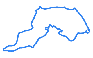 Route shape for Route 5 at Llantrisant DTC