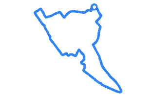Route shape for Route 5 at Loughborough DTC