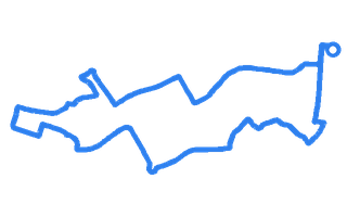 Route shape for Route 17 (NEW) at Loughborough DTC