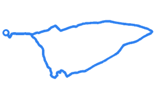 Route shape for Route 18 (NEW) at Loughborough DTC