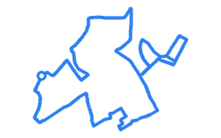 Route shape for Route 5 at Loughton DTC