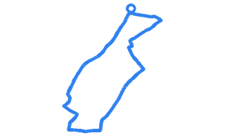 Route shape for Route 11 at Loughton DTC