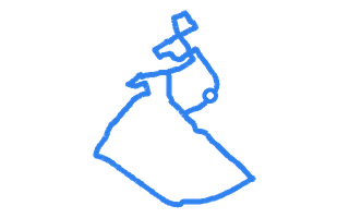 Route shape for Route 7 at Louth DTC