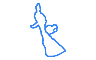 Route shape for Route 8 at Louth DTC