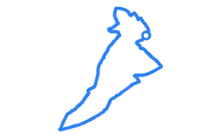 Route shape for Route 14 at Louth DTC