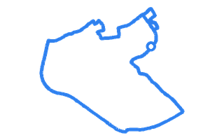 Route shape for Route 15 (NEW) at Louth DTC