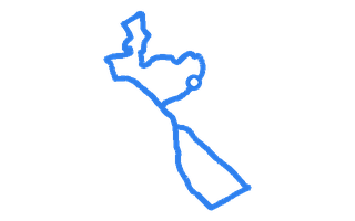 Route shape for Route 18 (NEW) at Louth DTC