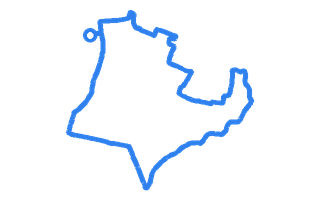 Route shape for Route 5 at Lowestoft DTC