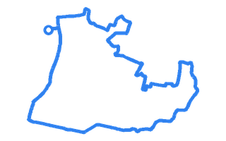 Route shape for Route 9 at Lowestoft DTC