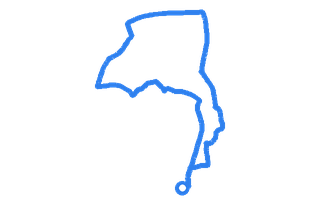Route shape for Route 18 (NEW) at Lowestoft DTC