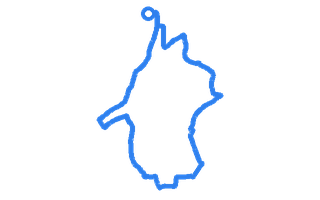 Route shape for Route 20 (NEW) at Lowestoft DTC