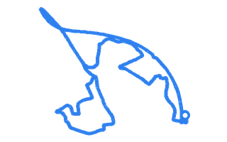 Route shape for Route 5 at Ludlow DTC