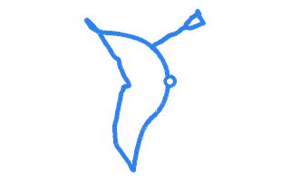Route shape for Route 9 at Ludlow DTC