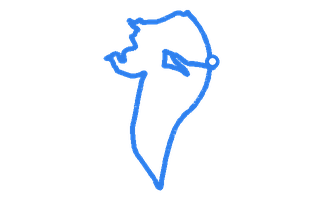Route shape for Route 11 at Ludlow DTC