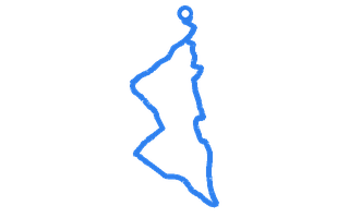 Route shape for Route 3 at Luton DTC