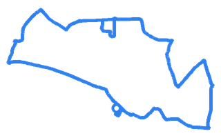 Route shape for Route 4 at Luton DTC