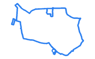 Route shape for Route 7 at Luton DTC