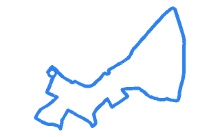 Route shape for Route 11 at Luton DTC