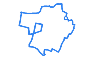 Route shape for Route 10 at Macclesfield DTC