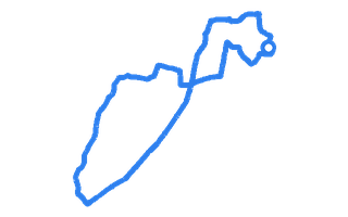 Route shape for Route 13 at Macclesfield DTC