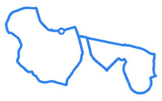 Route shape for Route 2 at Maidstone DTC