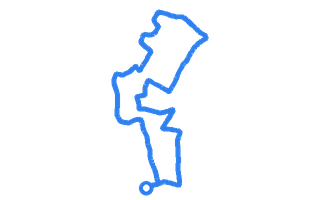 Route shape for Route 6 (NEW) at Maidstone DTC