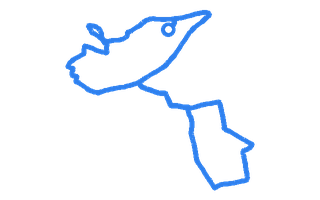Route shape for Route 1 at Malton DTC