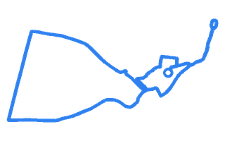 Route shape for Route 13 at Malton DTC