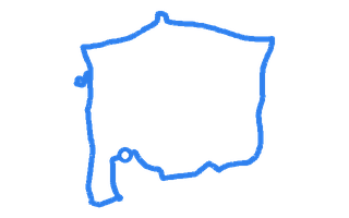 Route shape for Route 1 at Manchester (Atherton) DTC