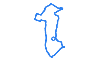 Route shape for Route 3 at Manchester (Atherton) DTC