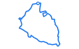 Route shape for Route 7 at Manchester (Bredbury) DTC