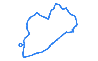 Route shape for Route 13 at Manchester (Bredbury) DTC
