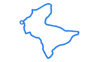 Route shape for Route 4 at Manchester (Cheadle) DTC