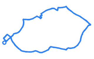 Route shape for Route 6 at Manchester (Cheadle) DTC