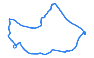 Route shape for Route 7 at Manchester (Cheadle) DTC