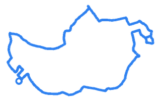 Route shape for Route 12 at Manchester (Cheadle) DTC